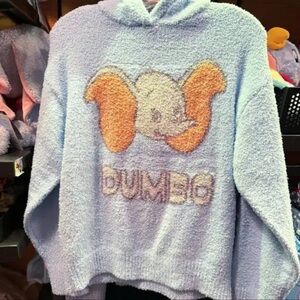 Disney Dumbo Light Blue Hooded sweatshirt